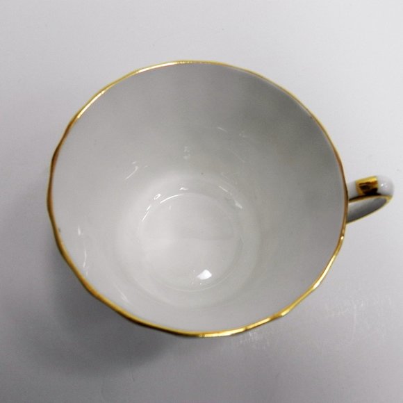 Collectable Vintage Royal Kendall Teacup & Saucer Light Blue & Pink Roses - Picture 7 of 8